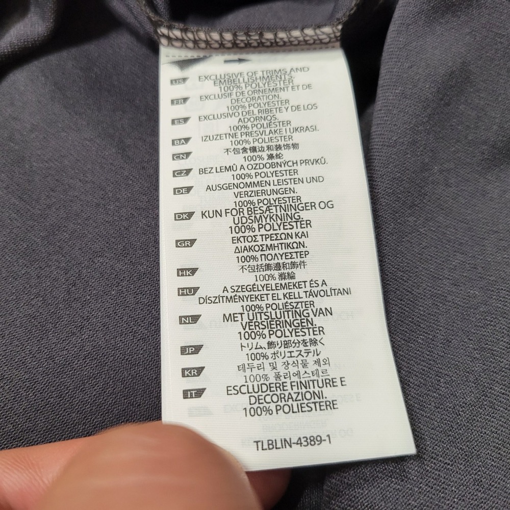 5.11 Tactical Performance Polo Mens Large Charcoal Grey Enduro-Flex 71049 - Picture 12 of 15